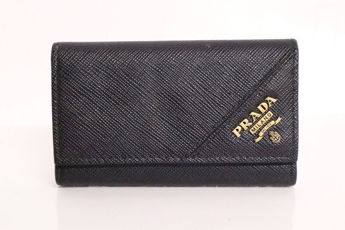 【M222】PRADA☆TESSUTO 6連キーケース 未使用 PRADA(プラダ) / TESSUTO TREND/6連キーケース/ナイロン/PNK