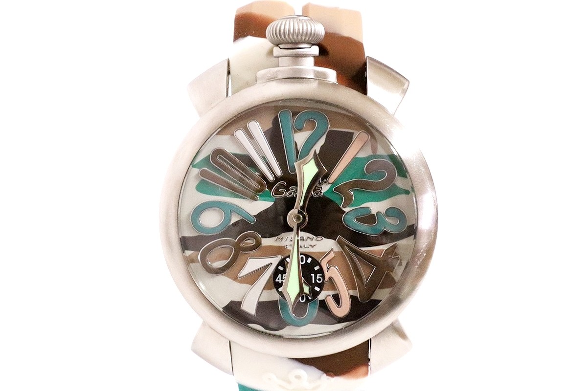 ガガミラノ MANUALE SLIM 46MM　（マヌアーレ） 新品】ガガミラノ スリム 46MM 腕時計 マヌアーレ