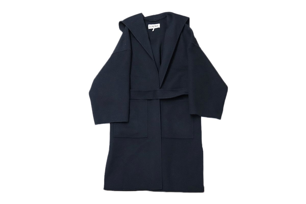 楽天市場】ロエベ LOEWE コート ウール カシミヤ ラップコート
