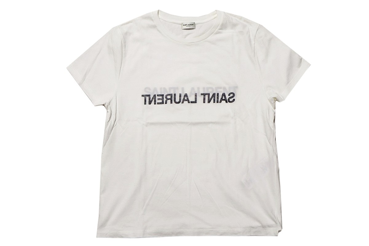 楽天市場】SAINT LAURENT PARIS ブラッドラスターTシャツ ブラック