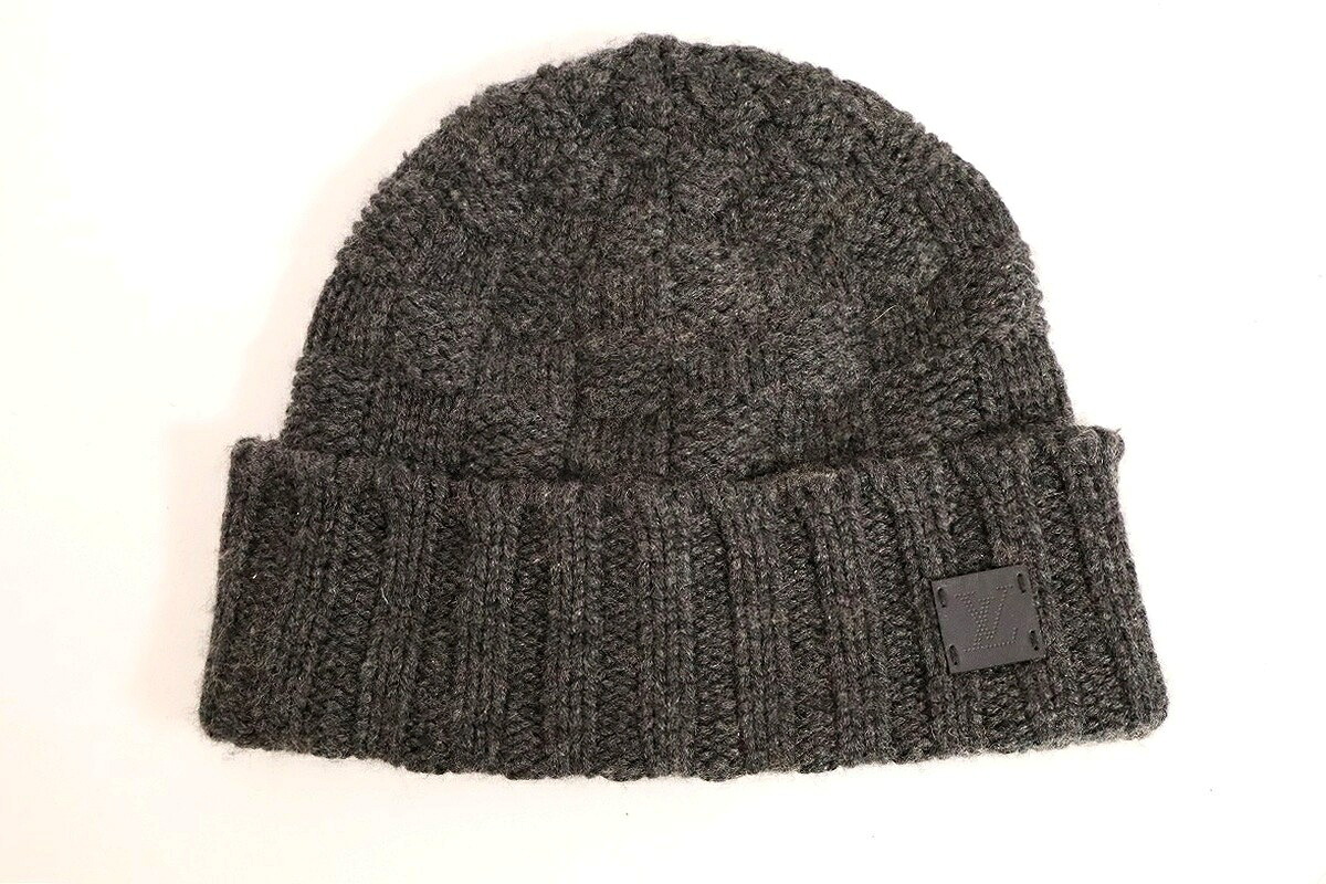【中古】LOUIS VUITTON ボネ ヘルシングフォルス 編み物旗がしら \