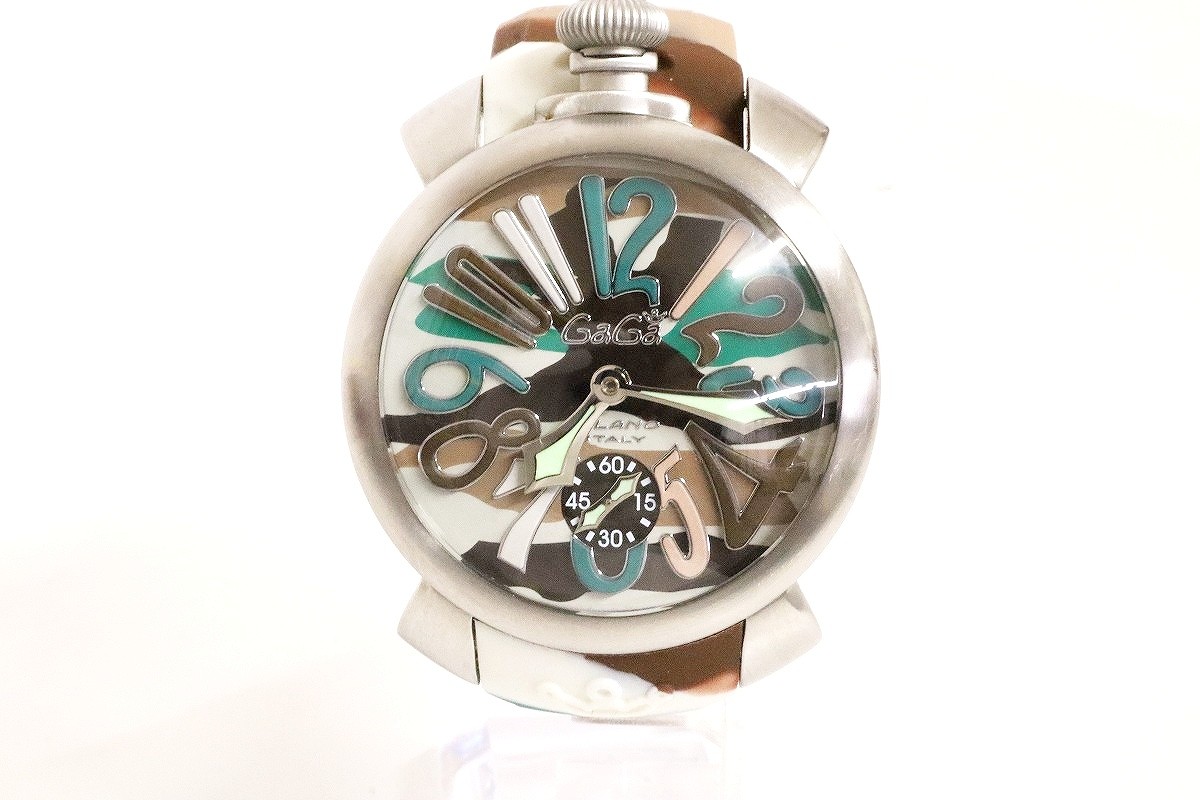 楽天市場】GaGa MILANO（ガガミラノ） ダイビング 45mm チタンケース