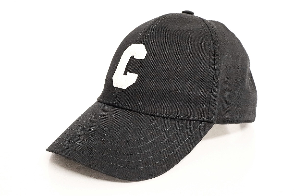 【中古】CELINE かしら文字 野球鳥打ち帽 2AUY8969P.38NO \