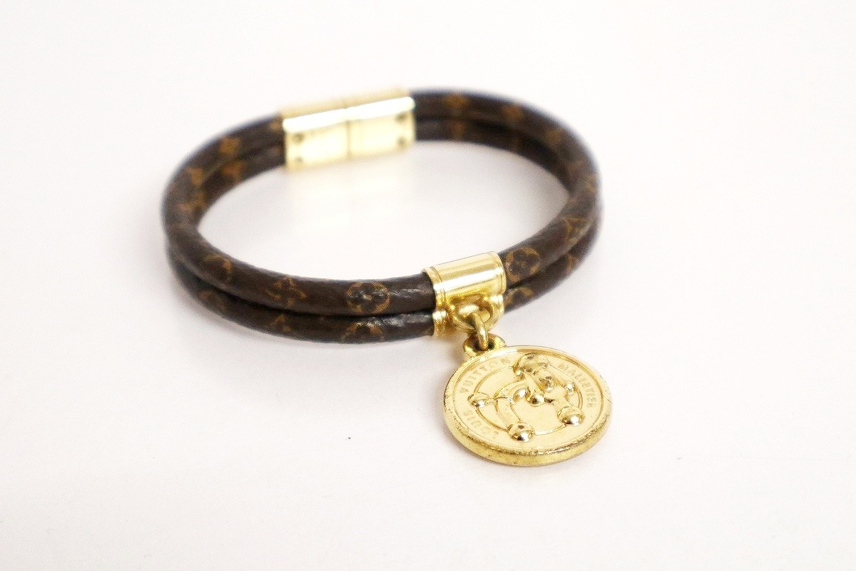 【中古】LOUIS VUITTON ブラスレ・LVロデオ モノグラム M6790F "ルイヴィトン ブレスレット"【加納店】｜FIVE MALL
