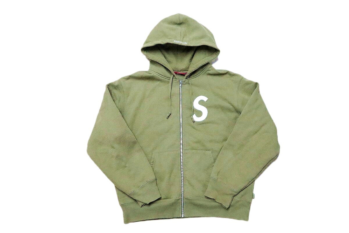 【中古】Supreme S Logo Zip Up Hooded Sweatshirt 24AW \"シュプリーム Sロゴタイプ ジップアップ スウェットパーカー\""【加納店】"