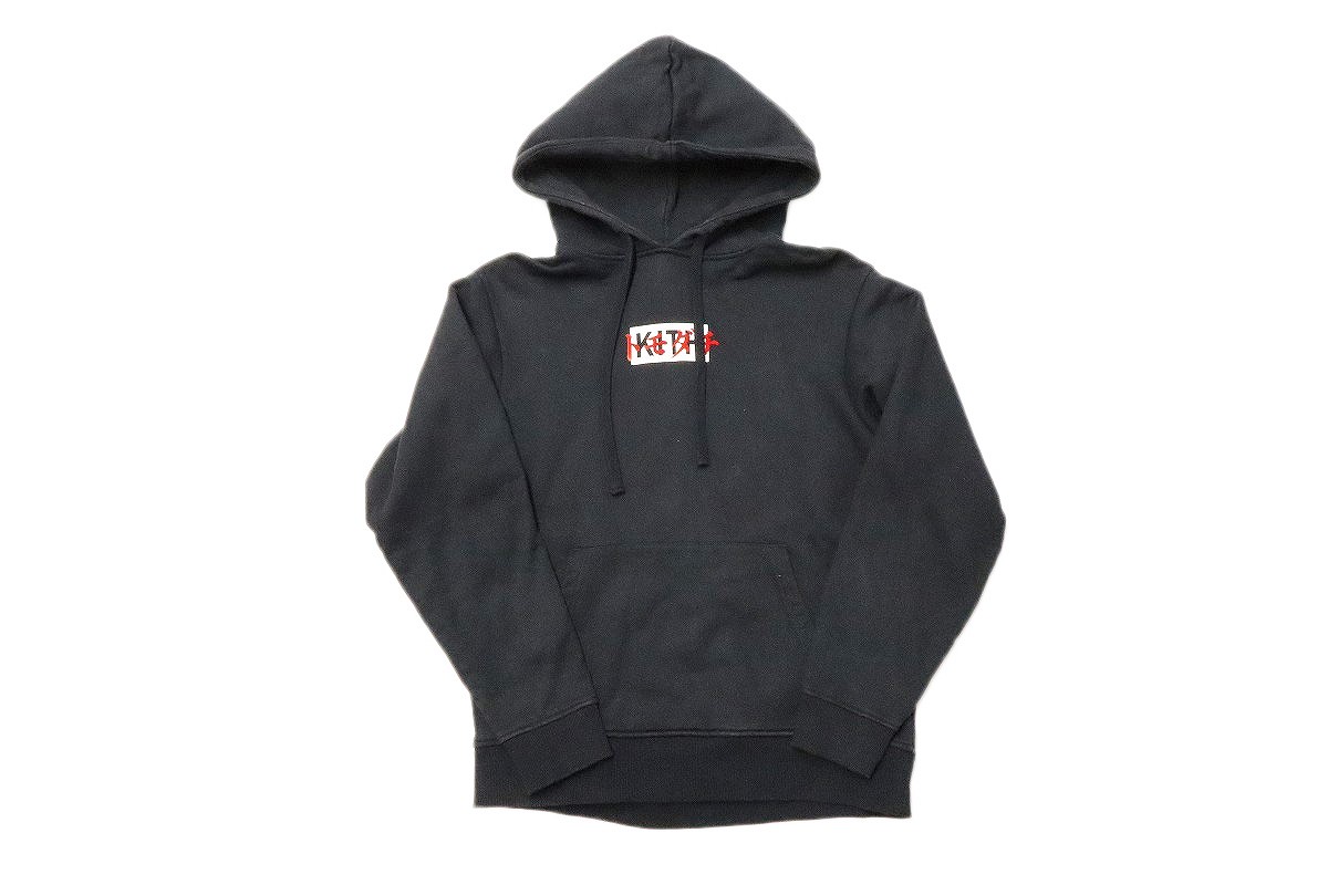 稀少 新品 KITH キス 子供用 KIDS BOX LOGO パーカー グレー ボーナスストア 誰でも+5% 9/11 0:00〜9/15 23:59】 キス KITH