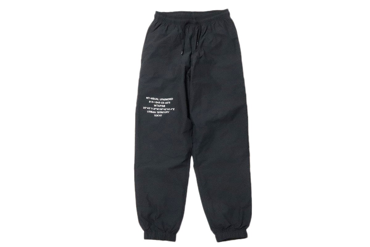 WTAPS SPST2002 トラックパンツ M グレー 楽天市場】WTAPS ダブルタップス パンツ サイズ:M 20SS ロゴ