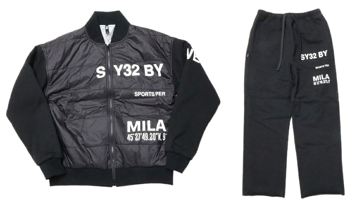 【未当てはめる】SY32 by SWEET YEARS SY32 SEPARATE GRAPHIC INSULATION JK 14902 / SEPARATE GRAPHIC CUT OFF PANTS 14906 \