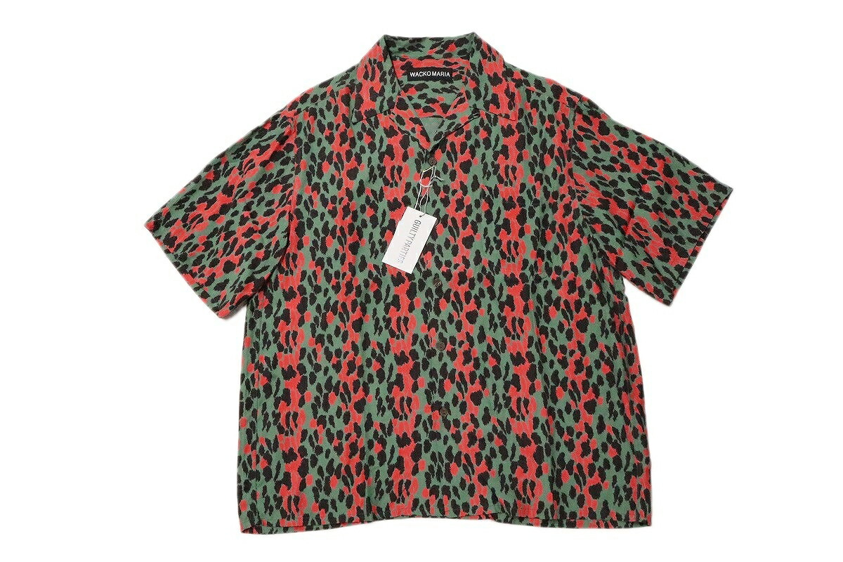 【美品】WACKOMARIA ワコマリア　レオパード　アロハシャツ S WACKO MARIA / LEOPARD HAWAIIAN SHIRT S/S ( TYPE-6 ) - RELAX WEB