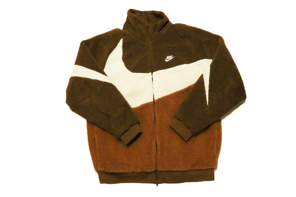 【海外モデル】ナイキ☆ビックシルエット スウォッシュ ボアジャケット 入手困難 中古・古着通販】NIKE (ナイキ) ビッグスウォッシュボア