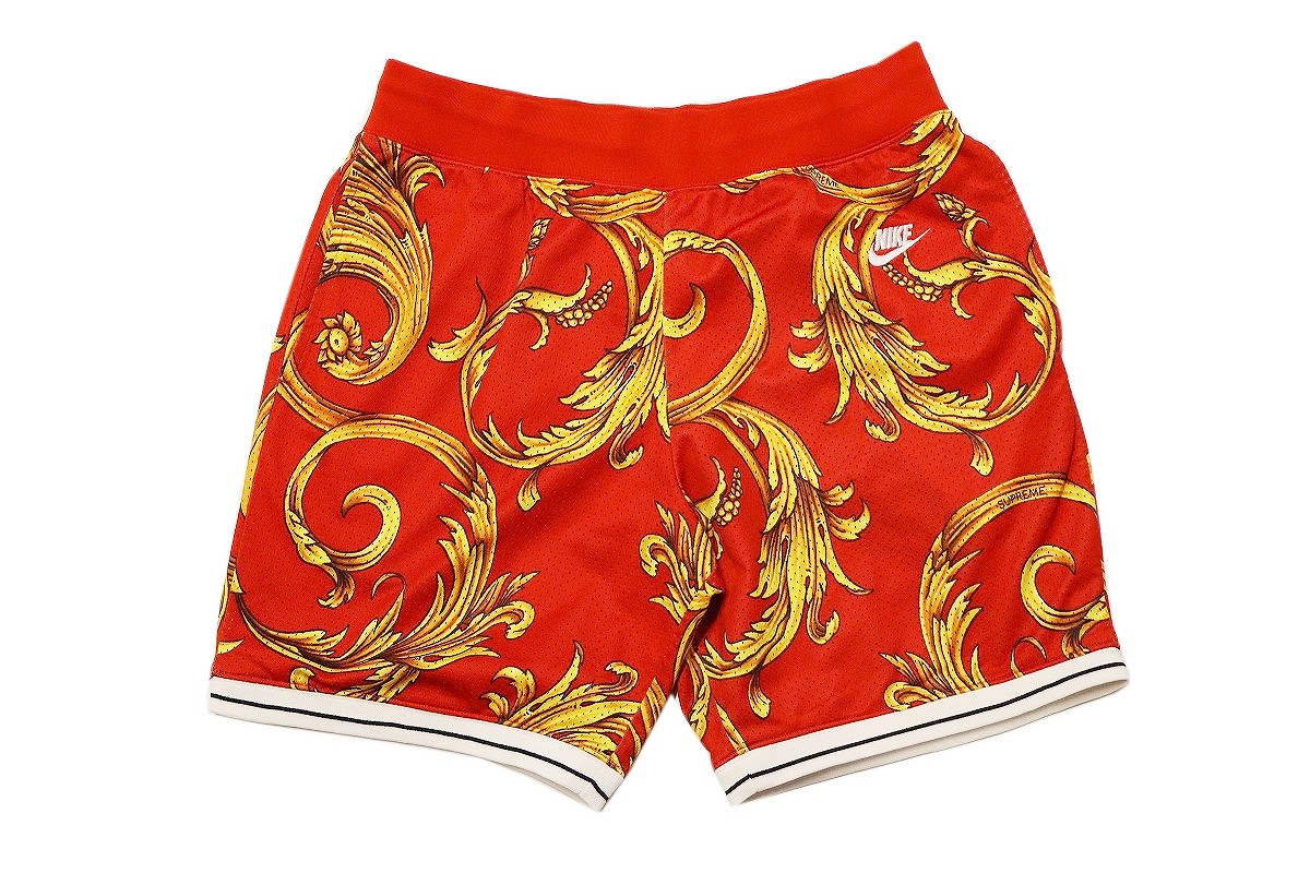 楽天市場】L【Supreme 19SS Rhinestone Basketball Short Red