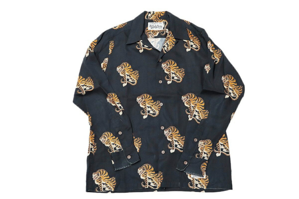 楽天市場】WACKO MARIA ワコマリア/アロハシャツ 虎柄/Sランク/92