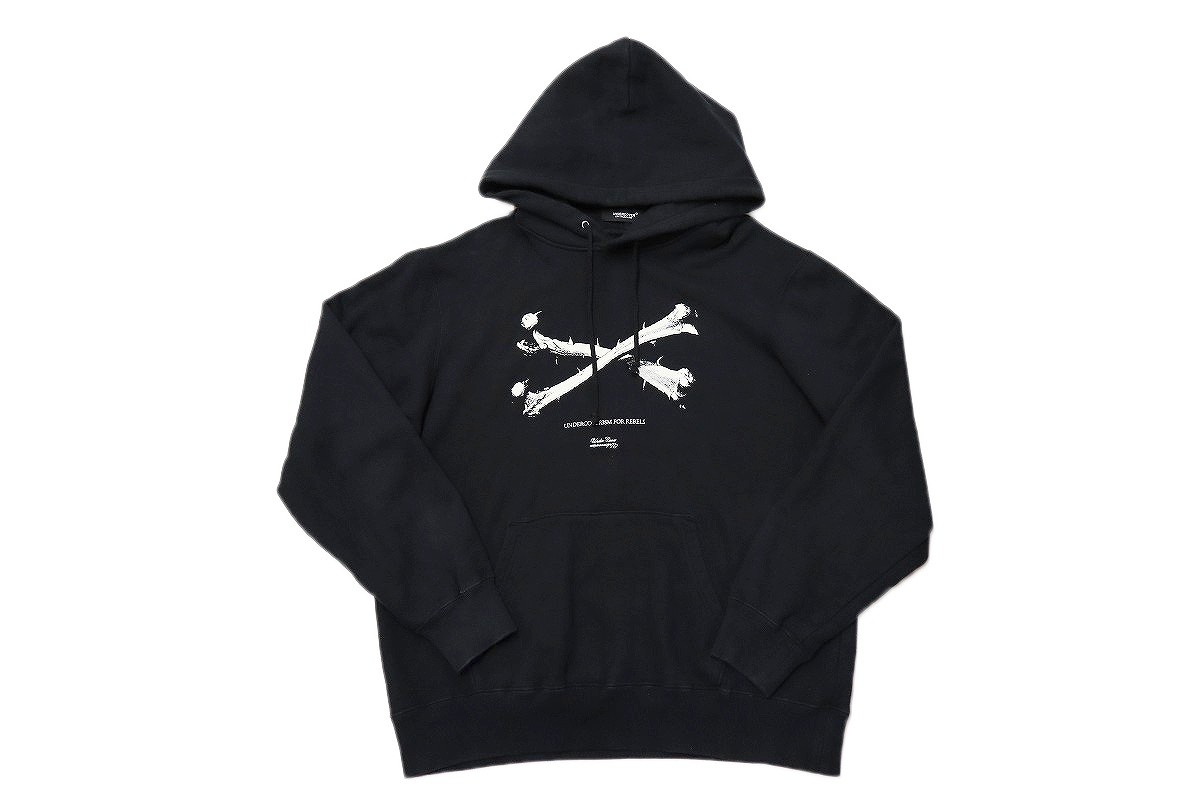 【中古】UNDERCOVER HOODIE Cross thorn bone UC2A4894-4 \