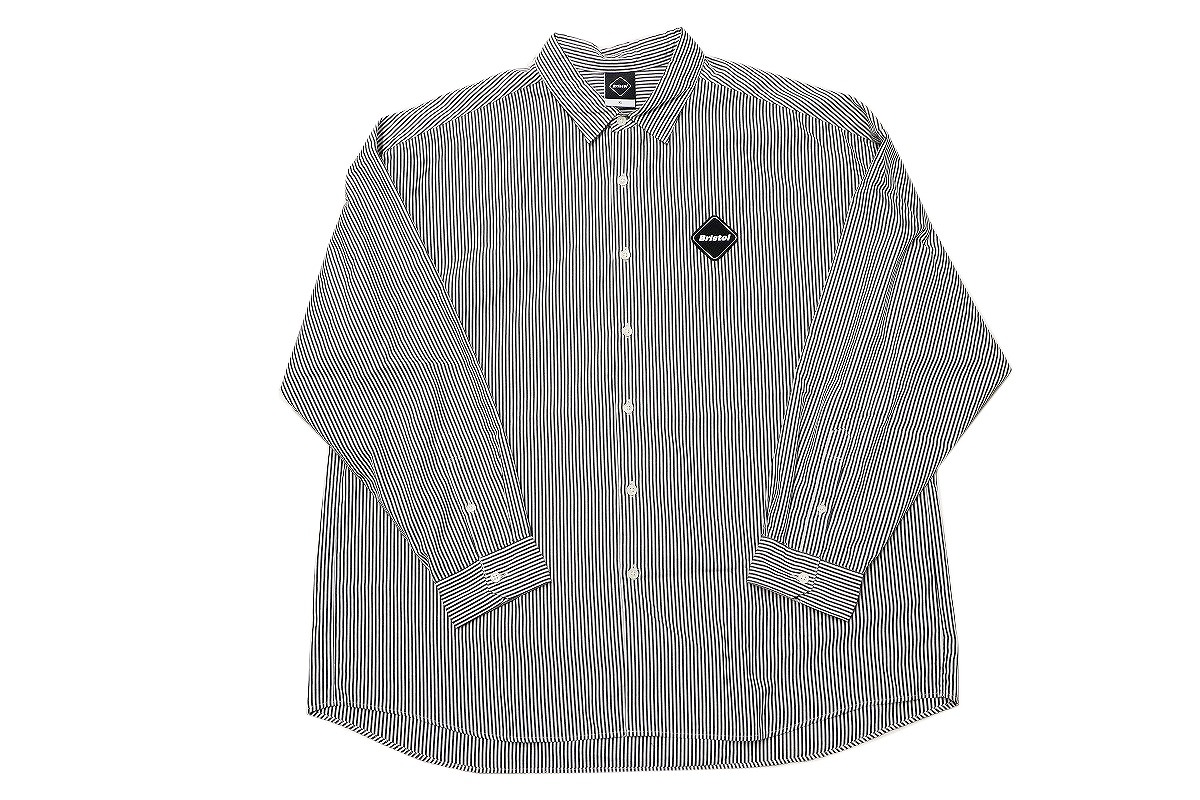 【中古】F.C.R.B. COOLMAX BIG LOGO BAGGY SHIRT FCRB-220079 22SS \"エフシーアールビー/F.C.Real Bristol クールマックス ビッグロゴタイプ バギーシャツ\""【加納店】"