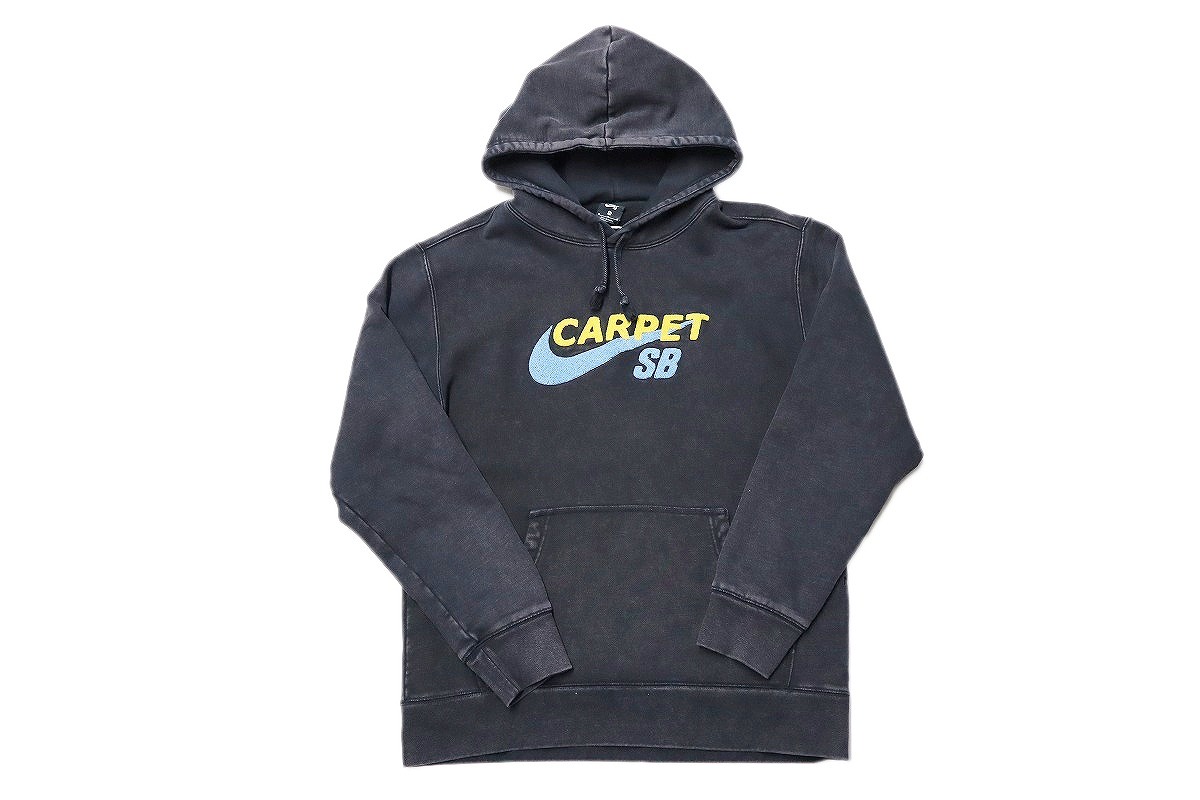 【中古】NIKE×Carpet Company HOODIE DA4310-010 \"ナイキ 引っ敷き相手 ティーシャツパーカー\""【加納店】"