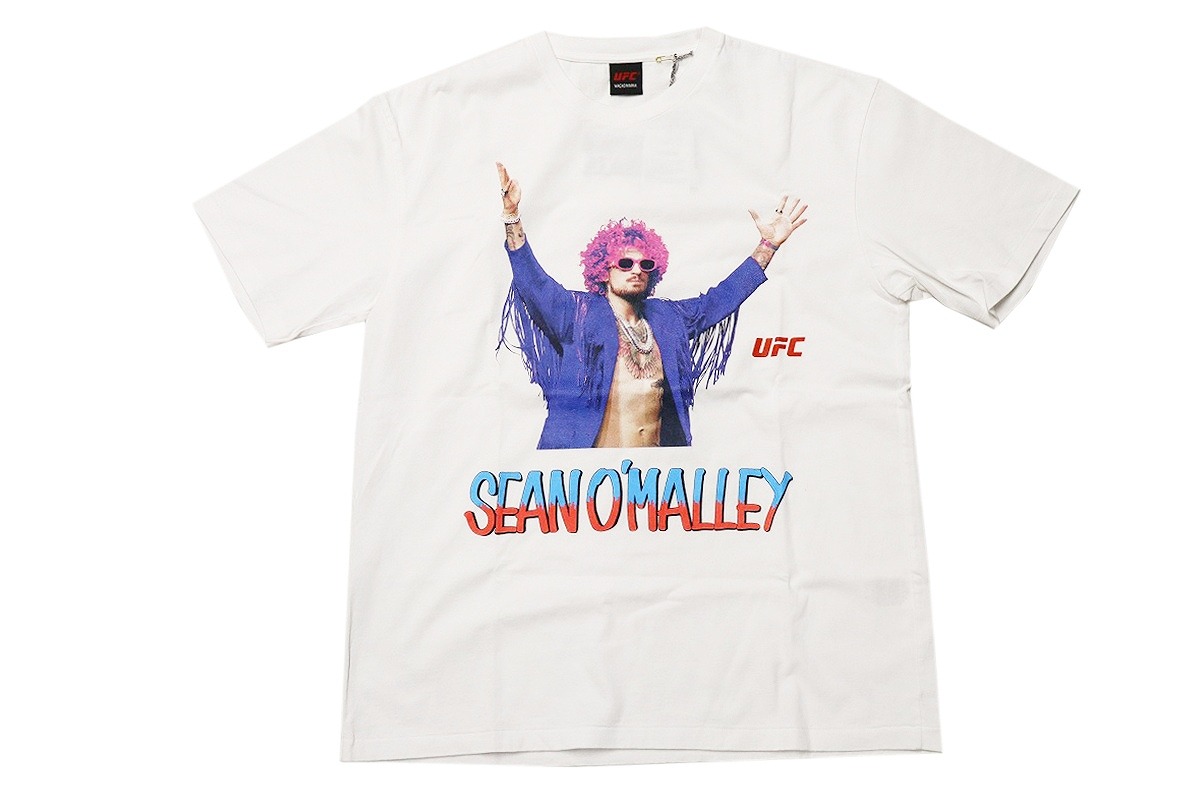 【未当て嵌める】WACKO MARIA UFC WASHED HEAVY WEIGHT CREW NECK T-SHIRT (TYPE-4) UFC-WM-WT04 \"ワコマリア ウォッシュドヘビー 刷り上げる プルオーバー\""【加納店】"