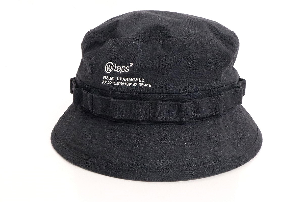 WTAPS ブラック バケットハット 02 W)taps - WTAPS 2024SS BUCKET 02 HAT BLACK XLサイズの通販 by