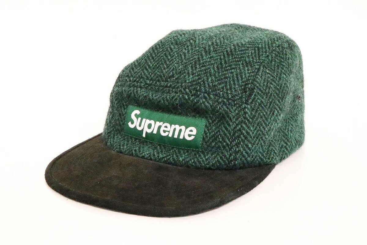 Supreme 16AW ハリスツイードキャンプキャップ Supreme - Harris Tweed Camp Cap - UG.SHAFT
