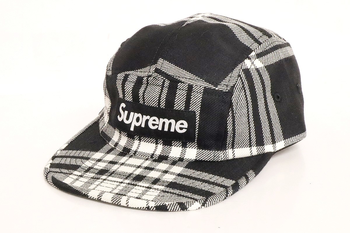 楽天市場】【Supreme Lochcarron Camp Cap Black シュプリーム
