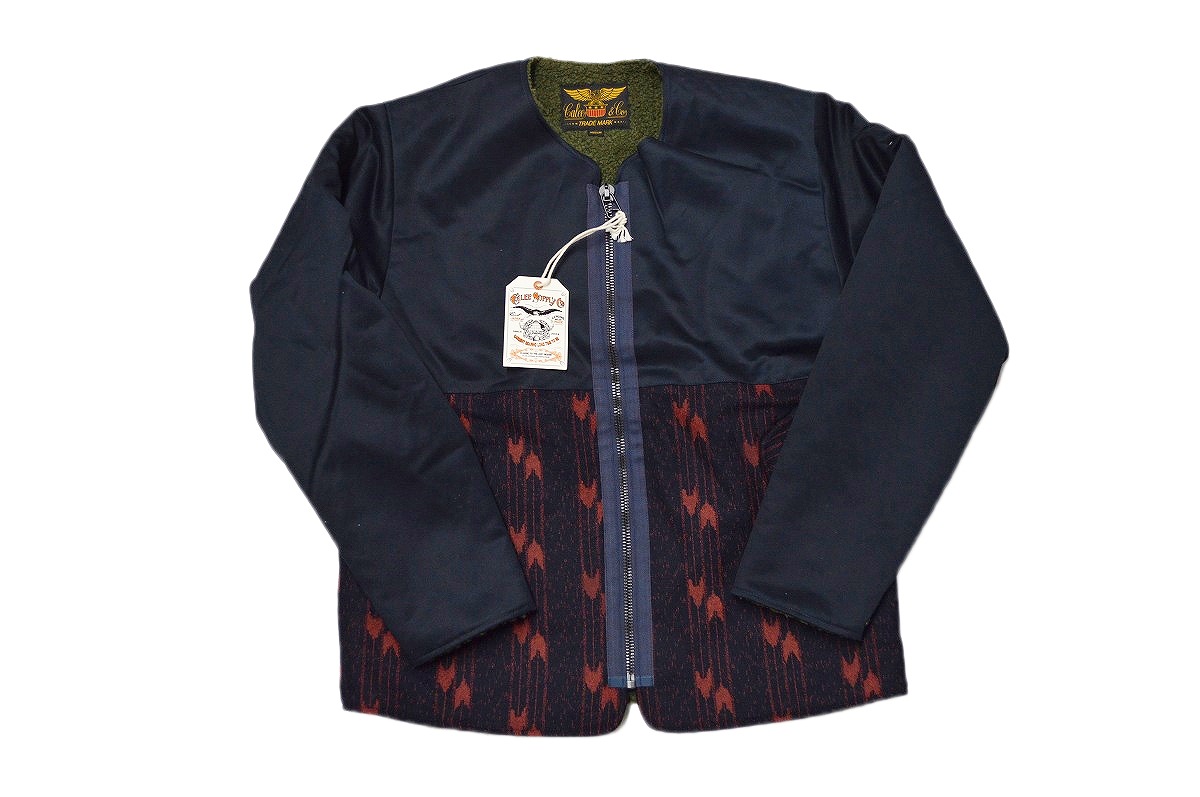 楽天市場】CALEE キャリー ジャケット サイズ:L 総柄 メルトンウール