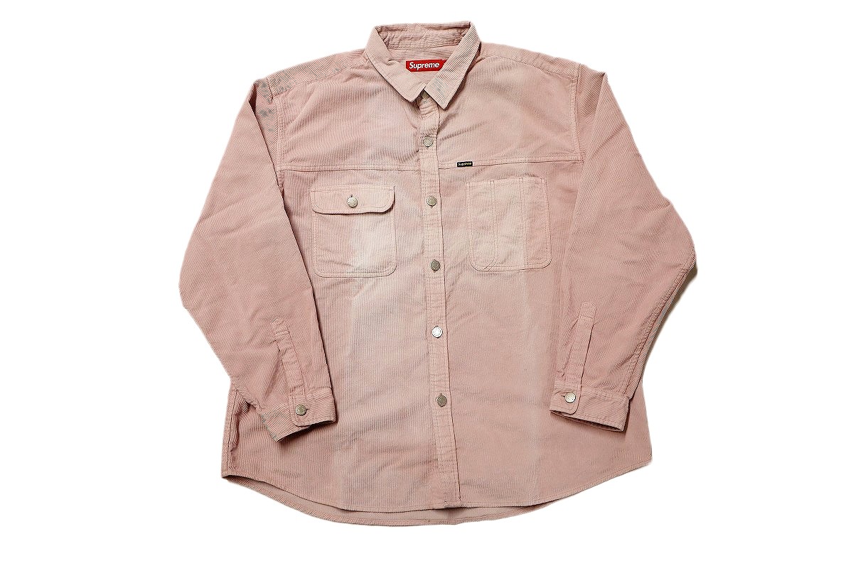 楽天市場】Supreme シュプリーム シャツ クラシックロゴ コーデュロイ