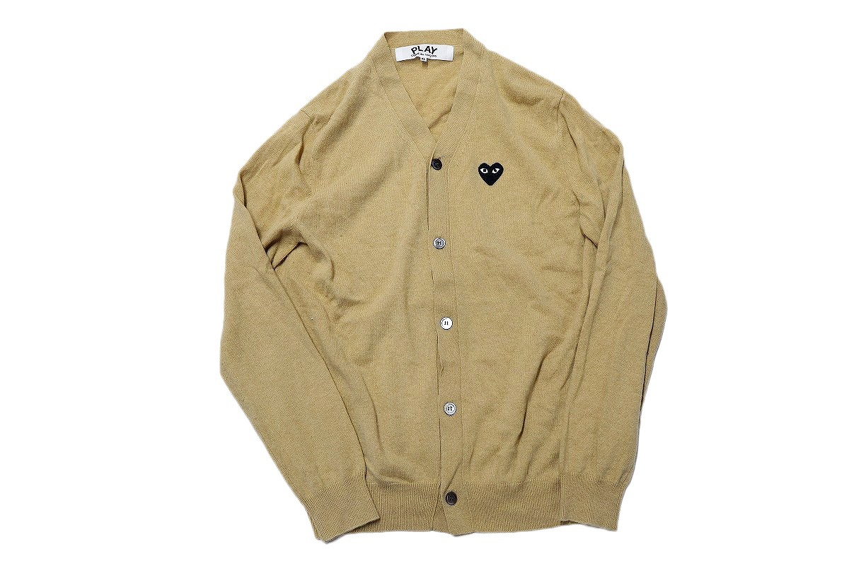 【中古】PLAY COMME des GARCONS V-Neck Cardigan AZ-N024 \