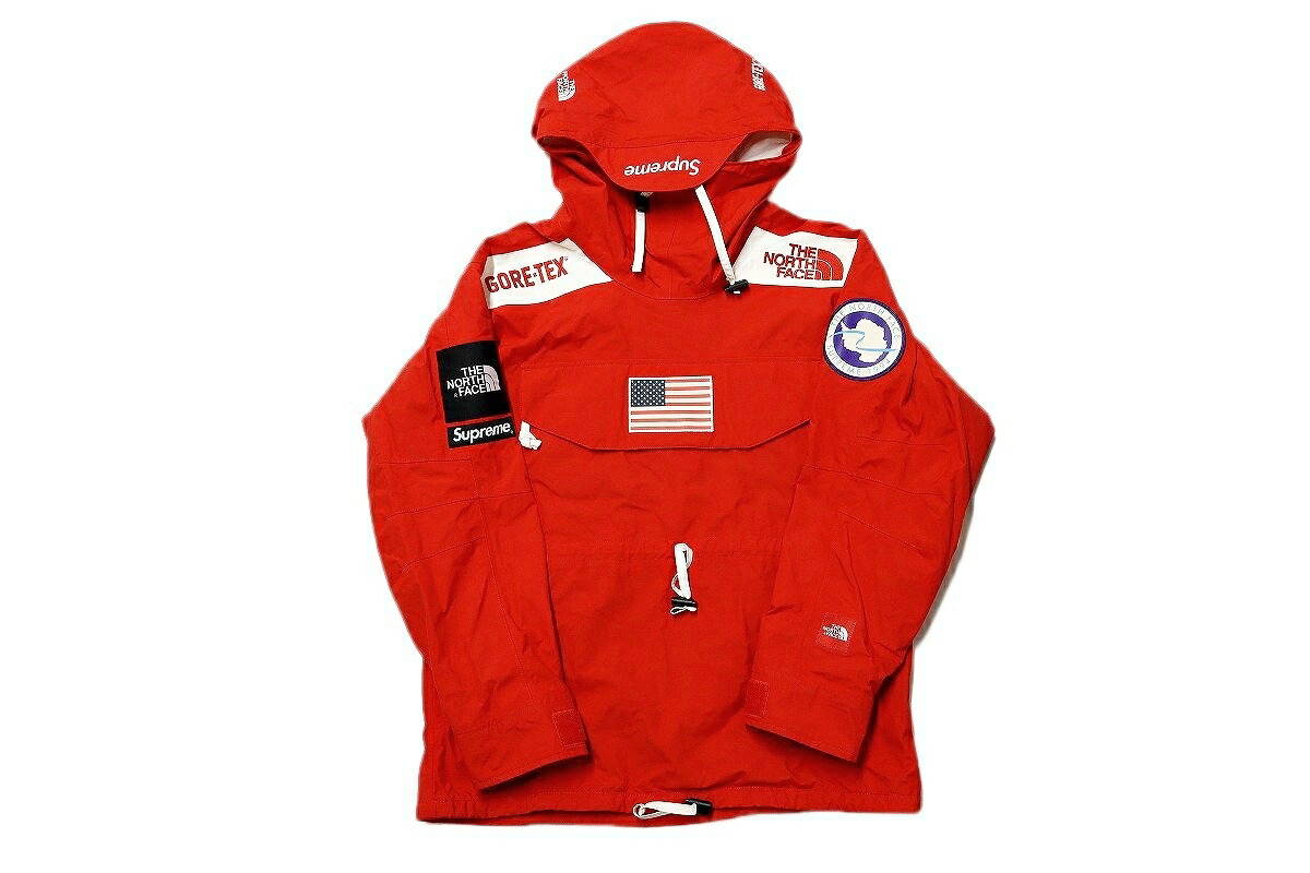 【中古】Supreme×THE NORTH FACE Trans Antarctica Expedition Gore-Tex Pullover 17SS \