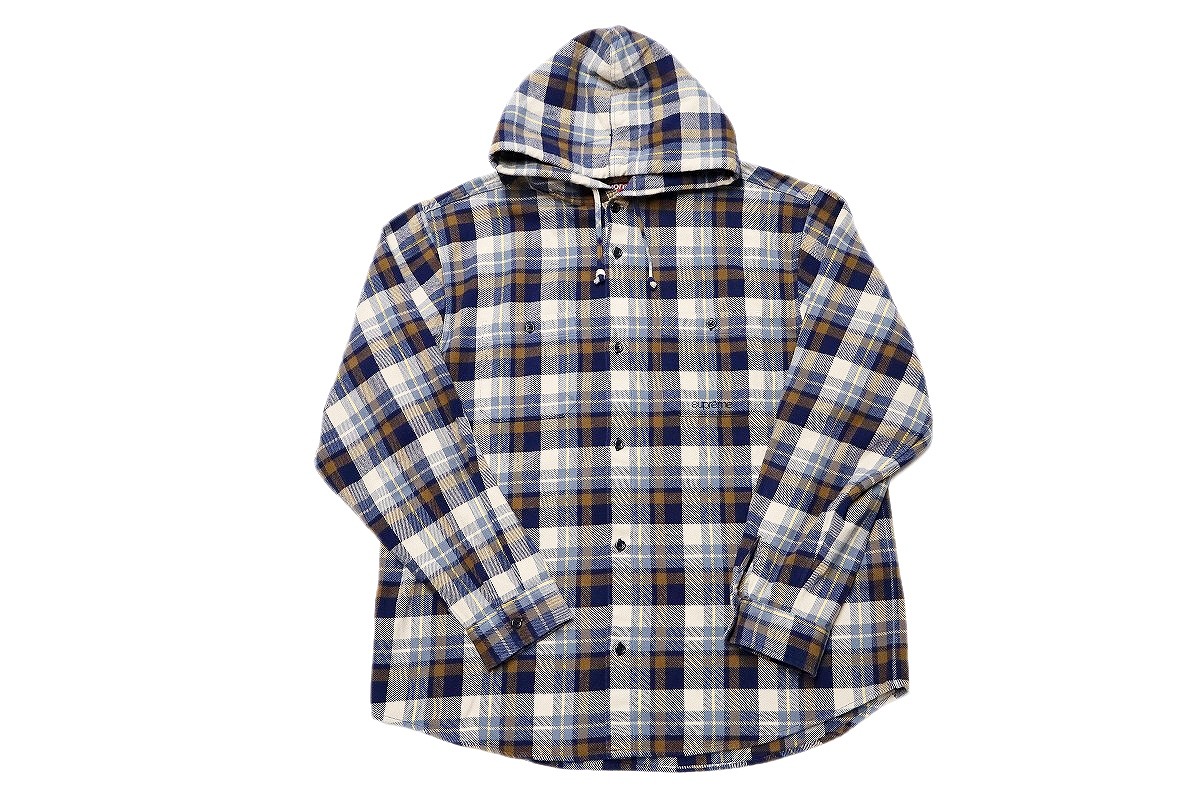 【中古】Supreme Hooded Flannel Shirt 26SS \