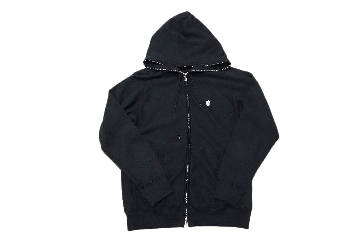【中古】A BATHING APE APE HEAD ONE POINT FULL ZIP HOODIE "ア・ベイシング・エイプ エイプヘッド ギザコットン フルジップパーカー"【加納店】|FIVE MALL