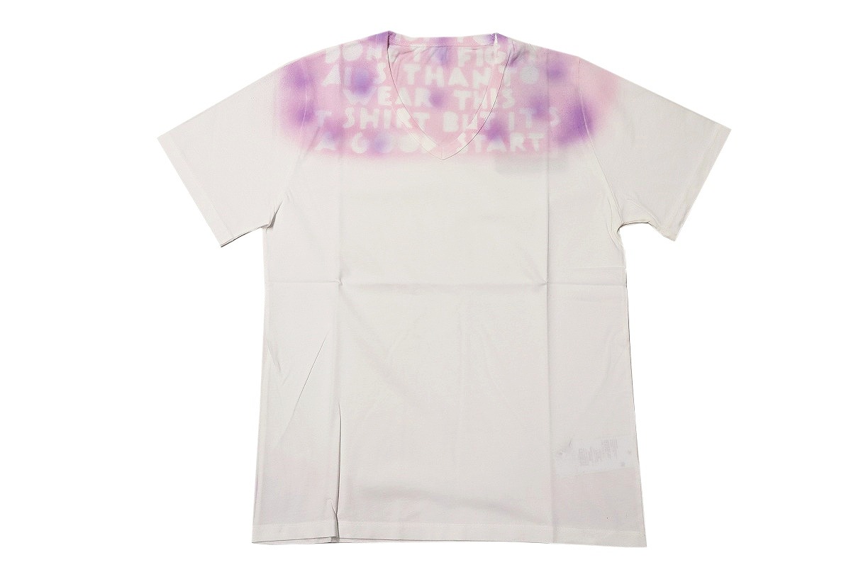 【未使用】Maison Margiela AIDS Charity T-Shirt S30GJ0007 S20299 "メゾンマルジェラ エイズ チャリティー Tシャツ"【加納店】｜FIVE MALL