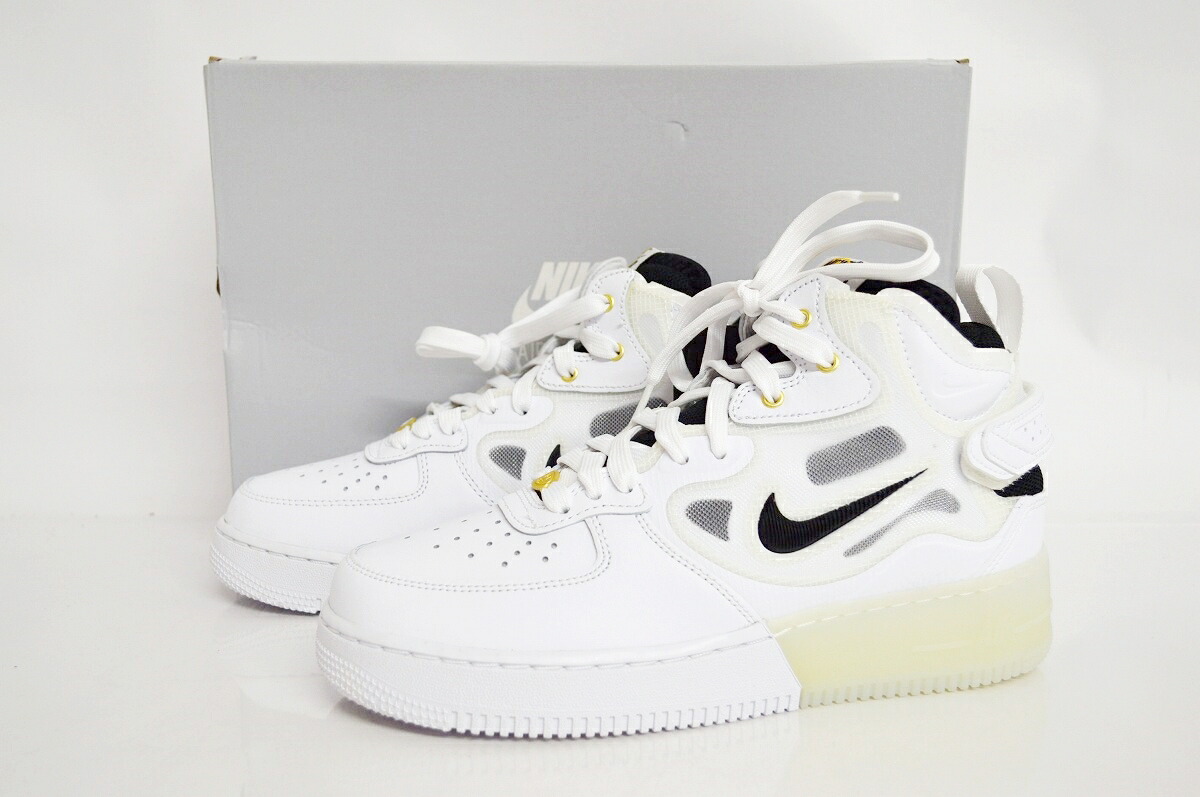 ナイキ NIKE エアフォース1 ミッド リアクト【新品未使用】 Amazon | [ナイキ] エア フォース 1 ミッド リアクト AIR FORCE