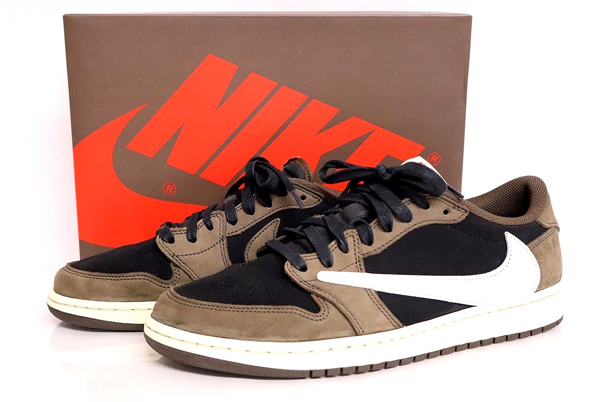 楽天市場】【未使用】NIKE×TRAVIS SCOTT AIR JORDAN 1 HIGH OG TS SP