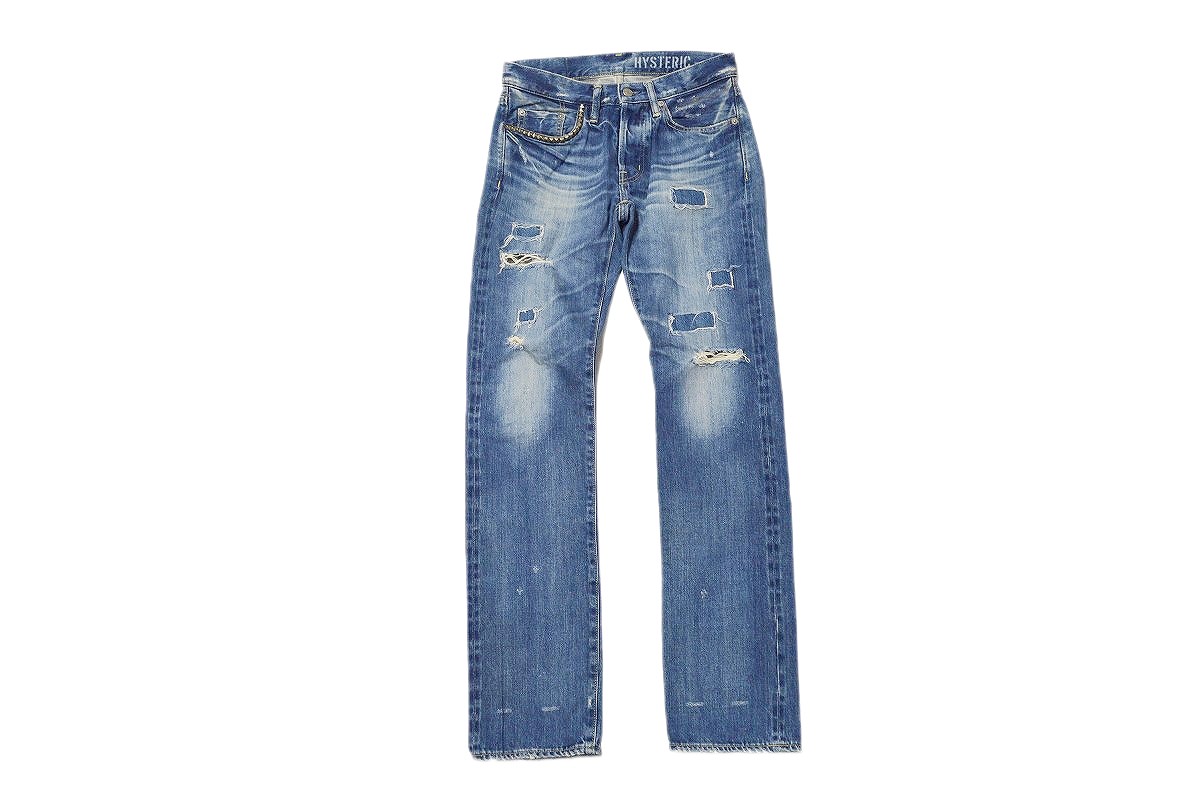 ヒステリックグラマー　RSM加工デニム　30 楽天市場】30【HYSTERIC GLAMOUR ヒステリックグラマー RSM加工