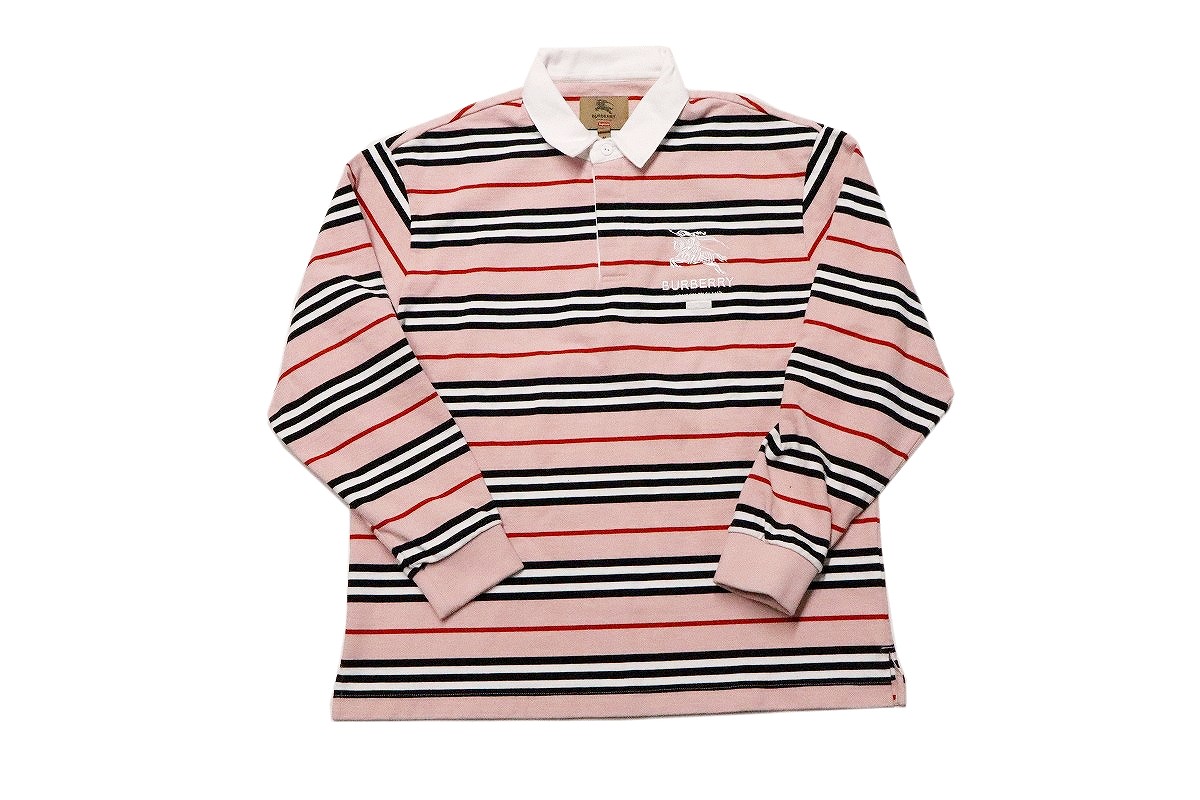 【美品】Supreme Split Rugby Shirt ラガーシャツ M Supreme Split Rugby Shirt ラガーシャツ シュプリーム - T