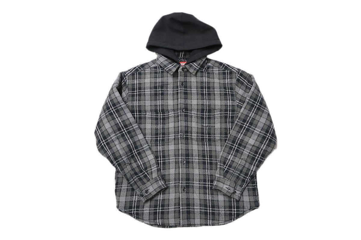 楽天市場】Supreme 23aw Tartan Flannel Hooded Shirt Size-M