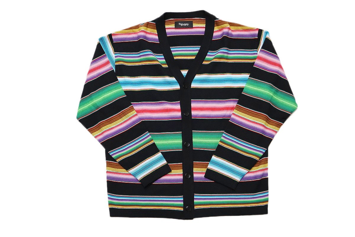 【中古】MASSES RUG COTTON CARDIGAN \"マシス 間借り人 編み物ジレー\""【加納店】"