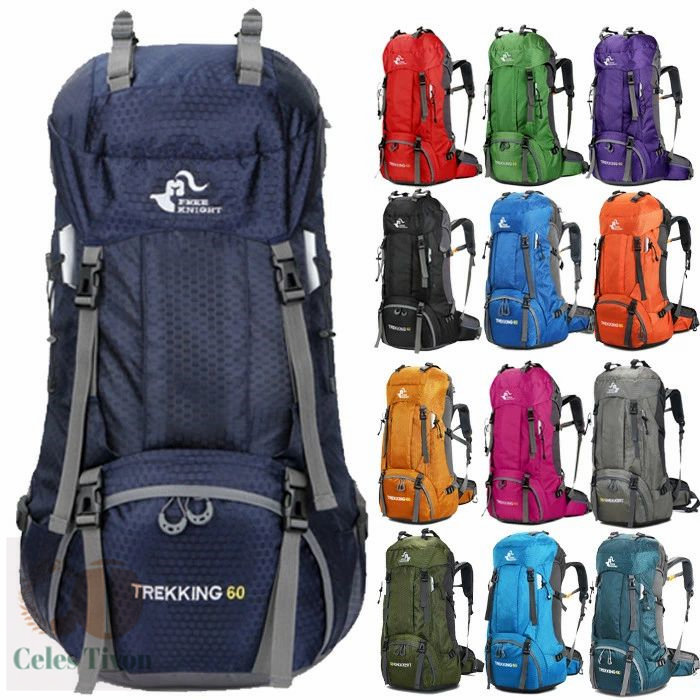 登山リュック 登山 リュック 大容量 60L リュックサック アウトドア ナイロン メンズ レディース 撥水 旅行 キャンプ 遠足 ハイキング 防災 アウトドアバッグ 旅行バッグ 大容量リュック アウトドア用品 キャンプ用品 バックパック