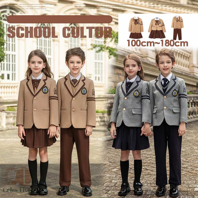 4点セット 卒業式 スーツ 入学式 スーツ 子供スーツ 女の子 男の子 制服 スーツ ジュニアスーツ キッズ 卒業式服 フォーマル カジュアル 小学生 中学生 高校生 大きいサイズ 七五三 韓国風 グレー 100 110 120 130 140 150 160 180
