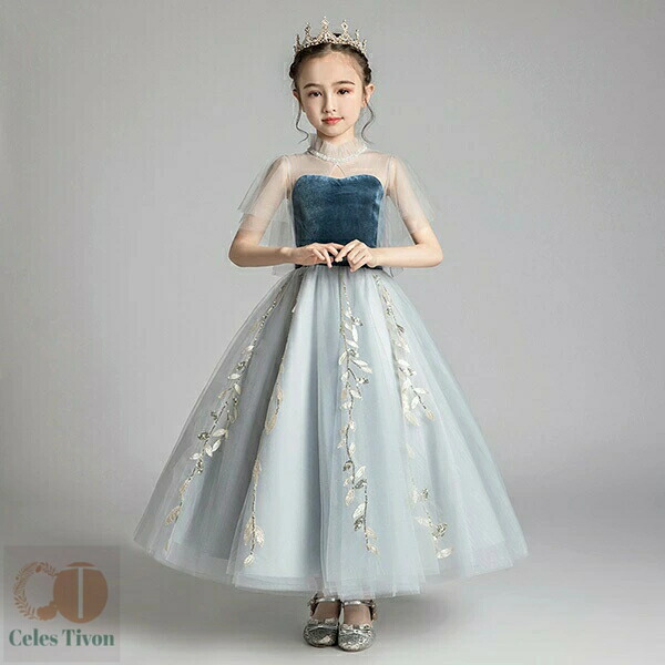 ピアノ発表会 ドレス 子供ドレス ワンピース お姫様 上品 エレガント 女の子 結婚式 フォーマル キッズドレス 100-160cm｜お宝ある