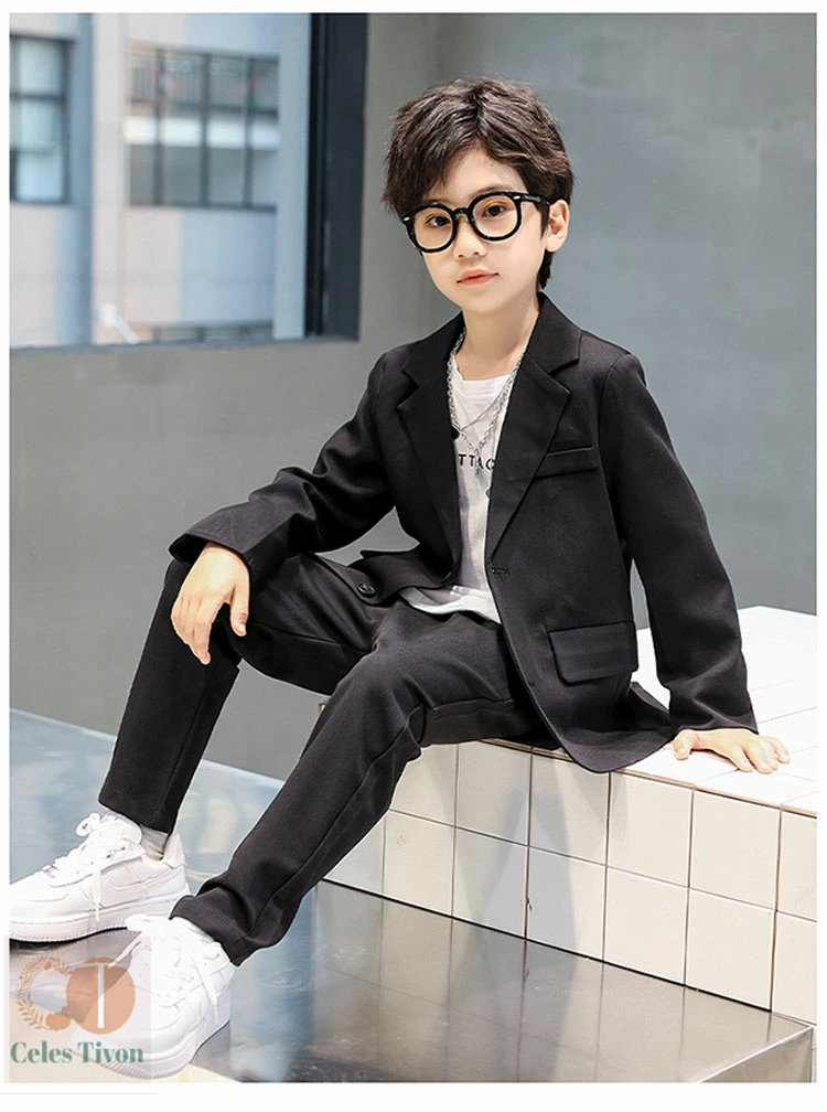 2点セット 子供 男の子 フォーマル スーツ 子供服 入学式 卒業式 大きいサイズ ジュニア メンズ180cm170cm160cm150cm140cm130cm120cmフォーマル スーツ ブラック グレー 男性 小学生 高校生 中学生 スーツ 結