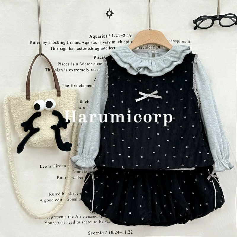 送料無料セットアップ キッズ ベビー服 女の子 カーディガン ワンピース 子供服 上下セット トップス 長袖 カットソー ジュニア 赤ちゃん おしゃれ 可愛い 80cm 90cm 100cm 110cm 120cm 春服 秋物 入学 入園 誕生日 プレゼント 幼稚園 小学生 お出かけ