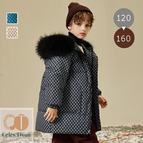 ダウンジャケット 男の子 3色 ダウンコート キッズジャケット キッズ 子供 フェイクファー フード付き 厚手 アウター コート 防寒 暖かい 通学 ジュニア 冬服 クリスマス 誕生日 プレゼント ふわふわ 120cm 130cm 140cm 150cm 160cm 新作