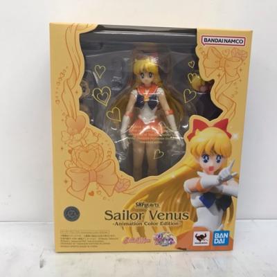 【未開封】S.H.Figuarts セーラーヴィーナス-Animation Color Edition-(再販版) アニメーションカラーエディション 「美少女戦士セーラームーン」【中古】ホビー フィギュア 美少女 53H01020037