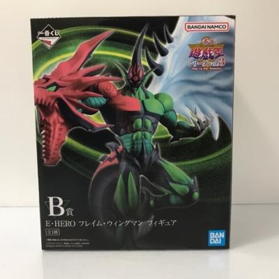 遊戯王　一番くじ　フィギュア　A賞　遊城十代　B賞　フレイムウィングマン 遊戯王 一番くじ B賞 E・HERO フレイム・ウィングマン フィギュア