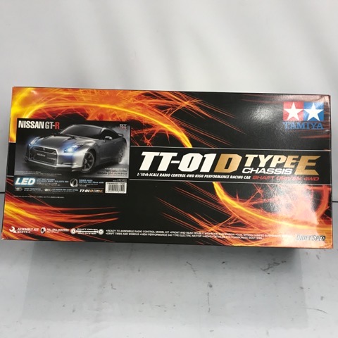 ラジコン 1/10 NISSAN GT-R(TT-01D Type-E) 「電動RCカーシリーズ」【中古】ホビー プラモデル・模型 53H12117714