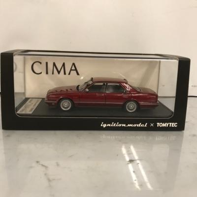 1/43 T-IG4310 グロリア シーマ タイプII-S(レッド)【中古】ホビー モデルカー 53H11217830｜お宝あっとマーケット