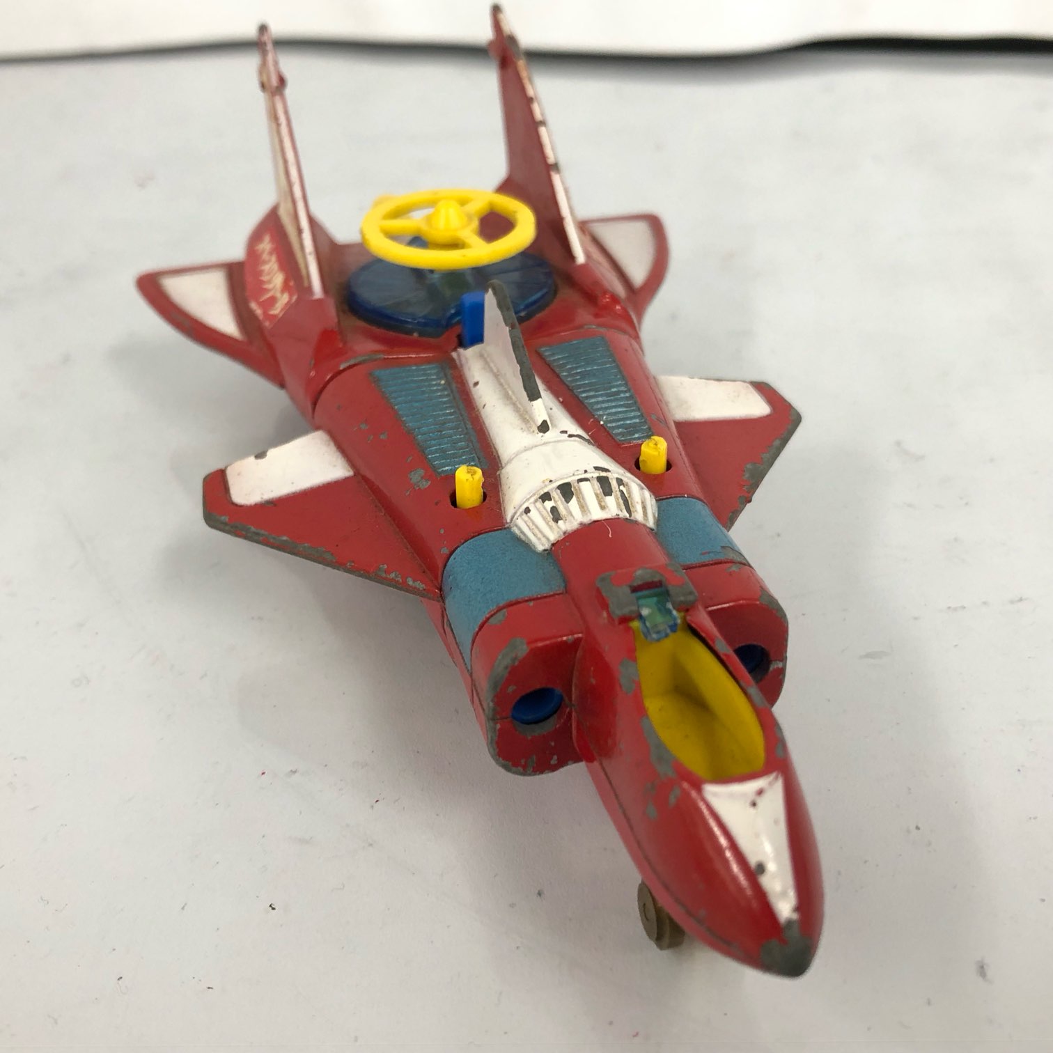 【当時物】昭和レトロ ダイアポロン ブルテック スペースクリアー号 合金 日本製【中古】ホビー おもちゃ 53H05218312