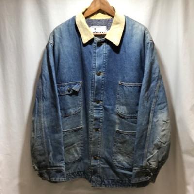 60s sears カバーオール 裏地あり 古着 60s USA製 Sears 濃紺 インディゴ デニム ワーク