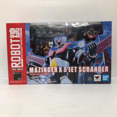 【未開封】ROBOT魂 ＜SIDE SUPER＞ マジンガーX ＆ ジェットスクランダーX 「グレンダイザーU」【中古】余暇活動 自動人形 53H07722589