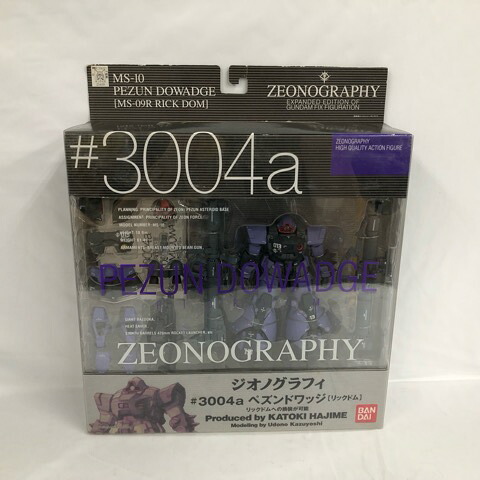 ペズンドワッジ (リックドム) GUNDAM FIX FIGURATION [ZEONOGRAPHY] #3004a「機動戦士ガンダム」【中古】ホビー ロボット 51H06304619